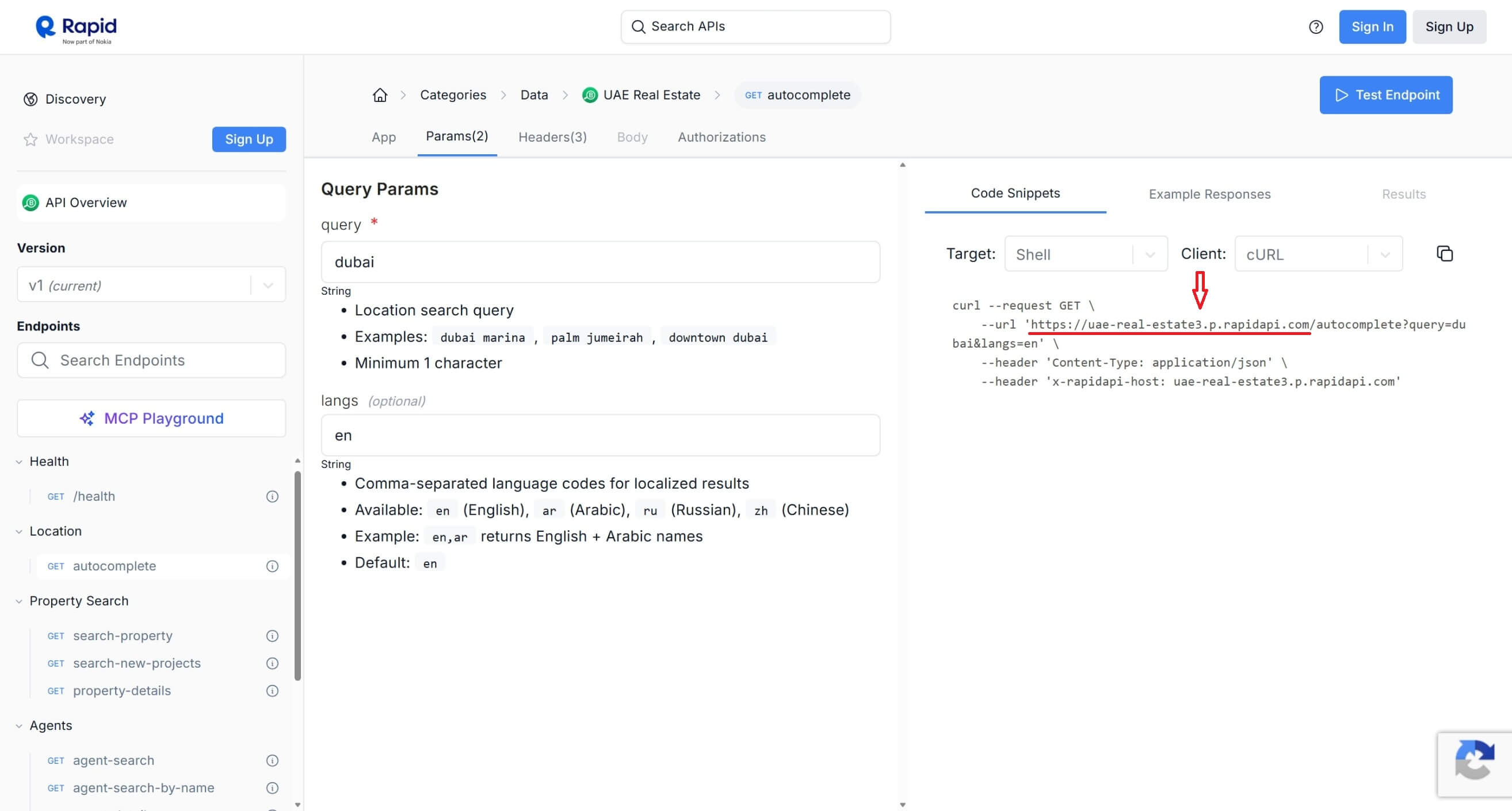 UAE Real Estate API Preview 2